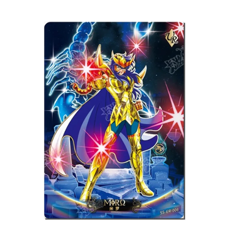 Anime Saint Seiya The Holy Vestment Awakens UR card SAGA Aphrodite Seiya Aiolia Rare game collection Birthday Christmas gifts