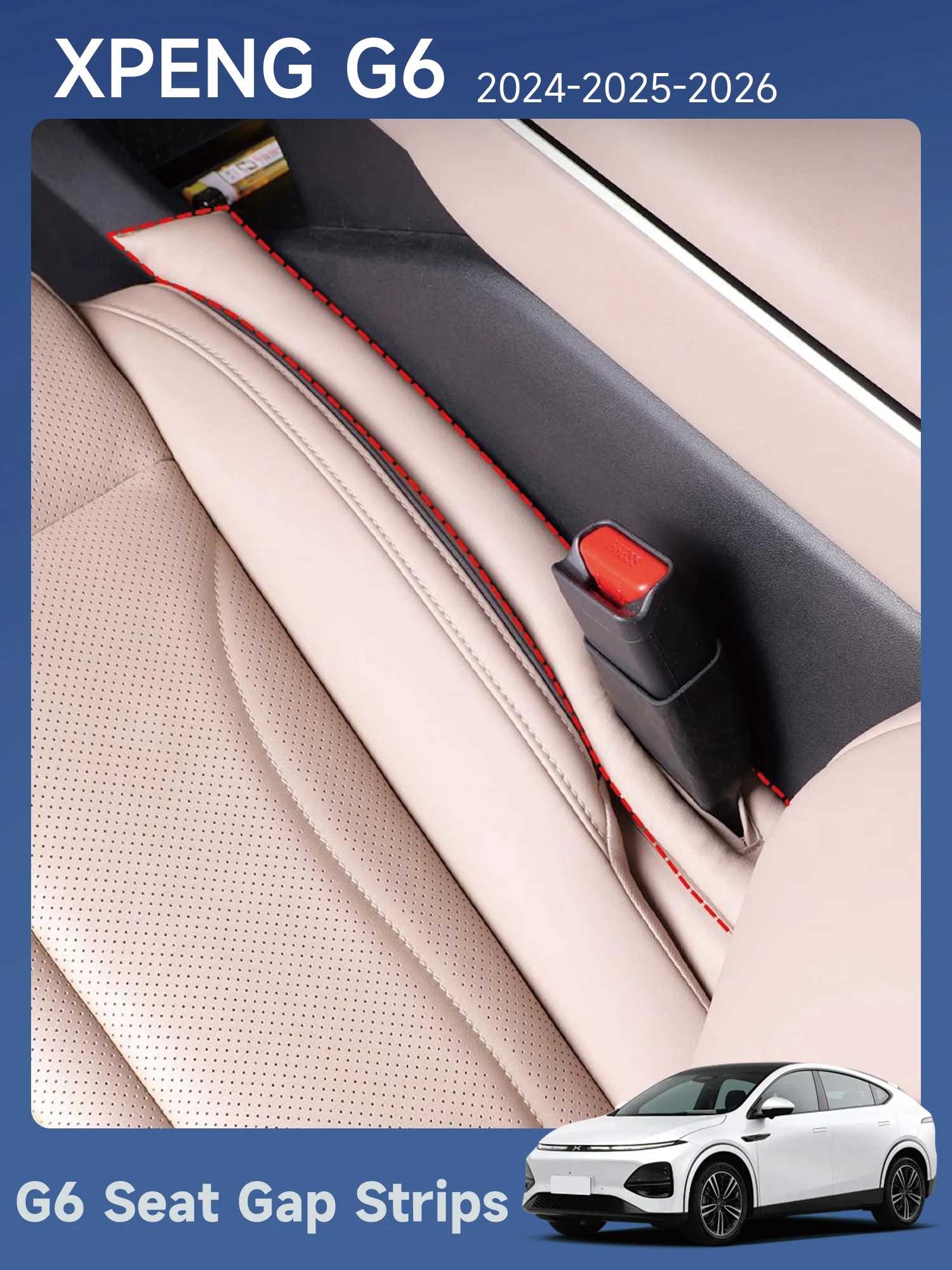 [Fast Shipping] XPENG Custom Seat Gap Filler Strip