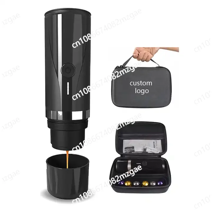 Portable Coffee Maker Portable Pod Coffee Maker Mini Automatic Espresso Hand Pressed Pod Portable Coffee Maker Usb Aluminum OEM