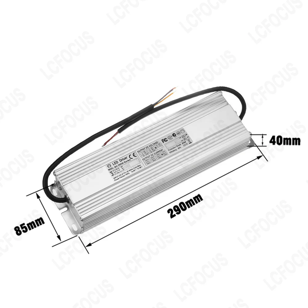 100W 120W 150W 200W 300W Waterproof LED Driver Constant Current 1500mA 3000mA 3600mA 4500mA 6000mA 9000mA Lighting Transformers