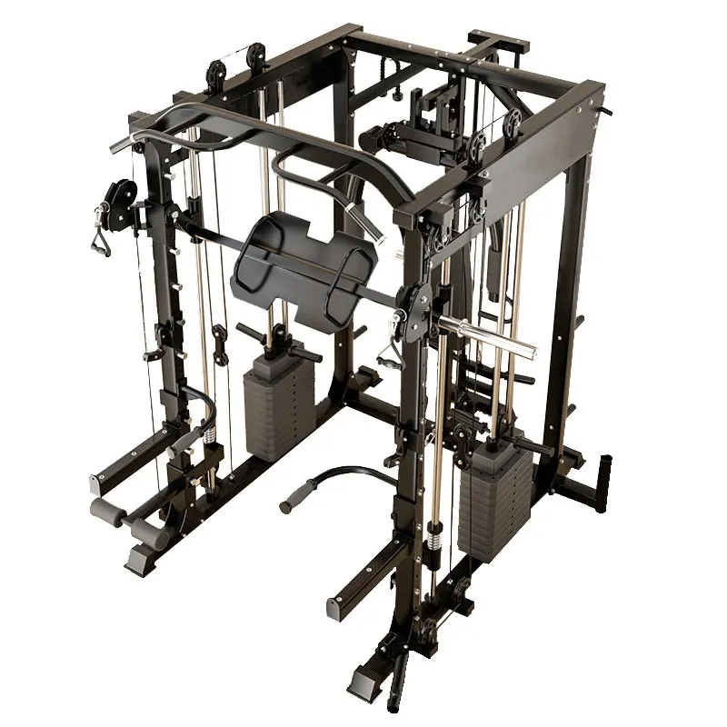 Fitness Commercial Strength Training Equipment Press Comprehensive Fitness Squat Rack Multi-function All-in-one Trainer