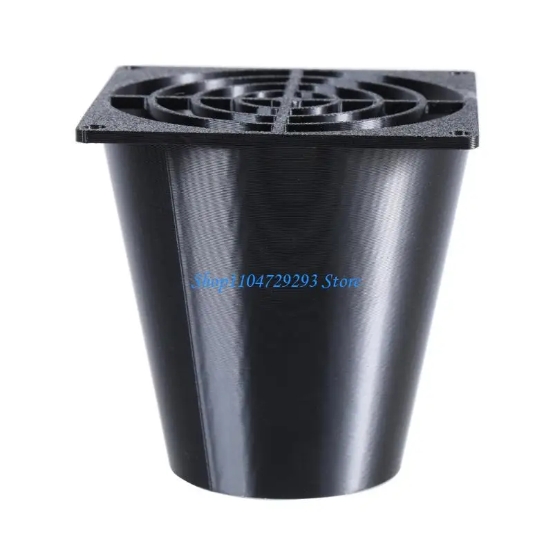 

Y2GD 8cm Cooling Fan Air Duct Connectors 45mm Round Nozzle for Ventilation