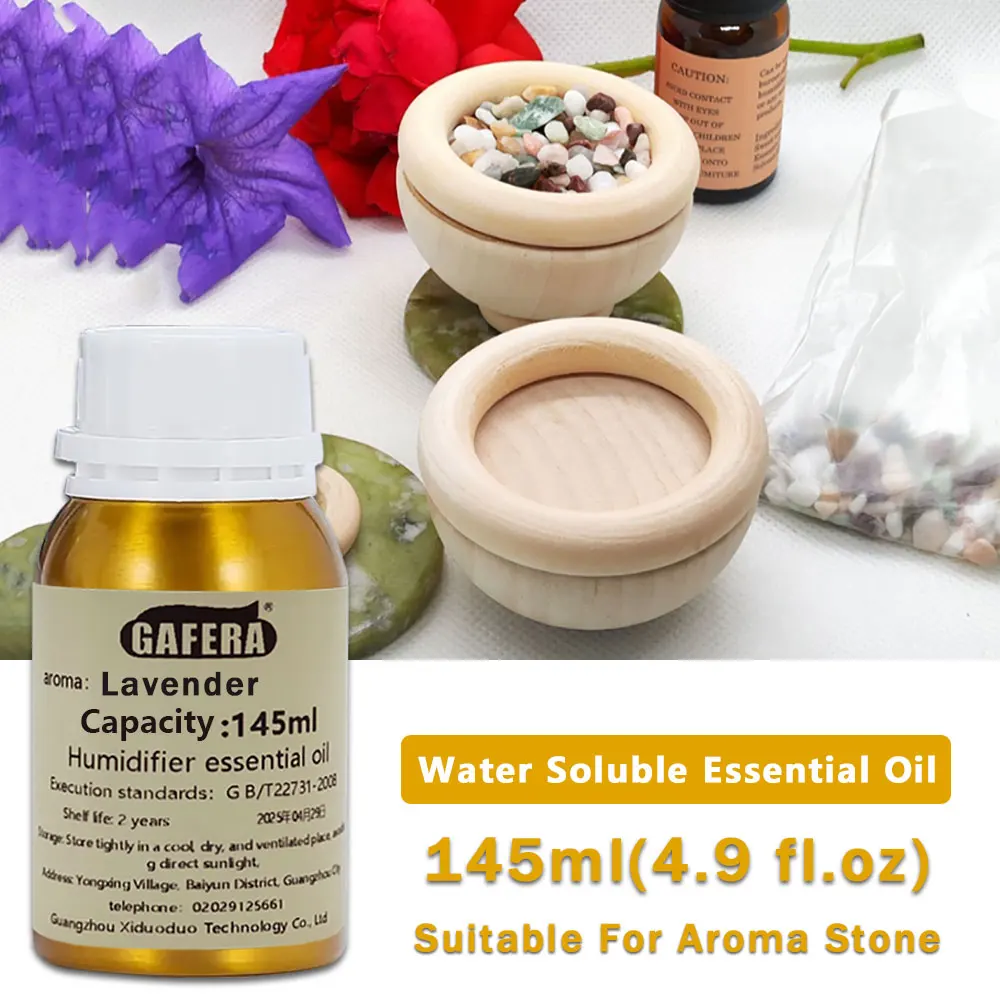 GAFERA 145ml (4,9 fl.oz) Lavanda/Té Blanco Westin/Fresia de Pera Inglesa/Oce Esencial de Rosa - Para Piedra aromática y Piedra de aromaterapia