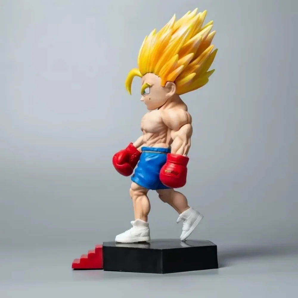 Anime Dragon Ball Super Saiyan Son Gohan Boxing PVC Action Figure Collectible Model Doll Toy 22CM