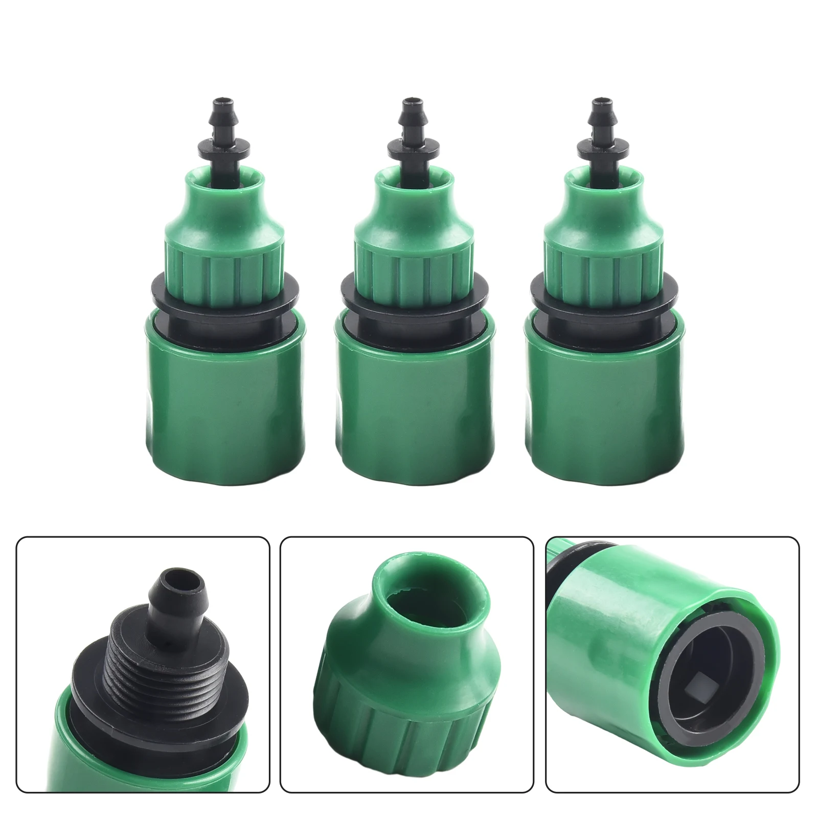 

5Pc Plastic Garden Water Hose Quick Connector 4/7 8/11mm Garden Irrigation Drip Adapter Garden Watering Equipments Accessories