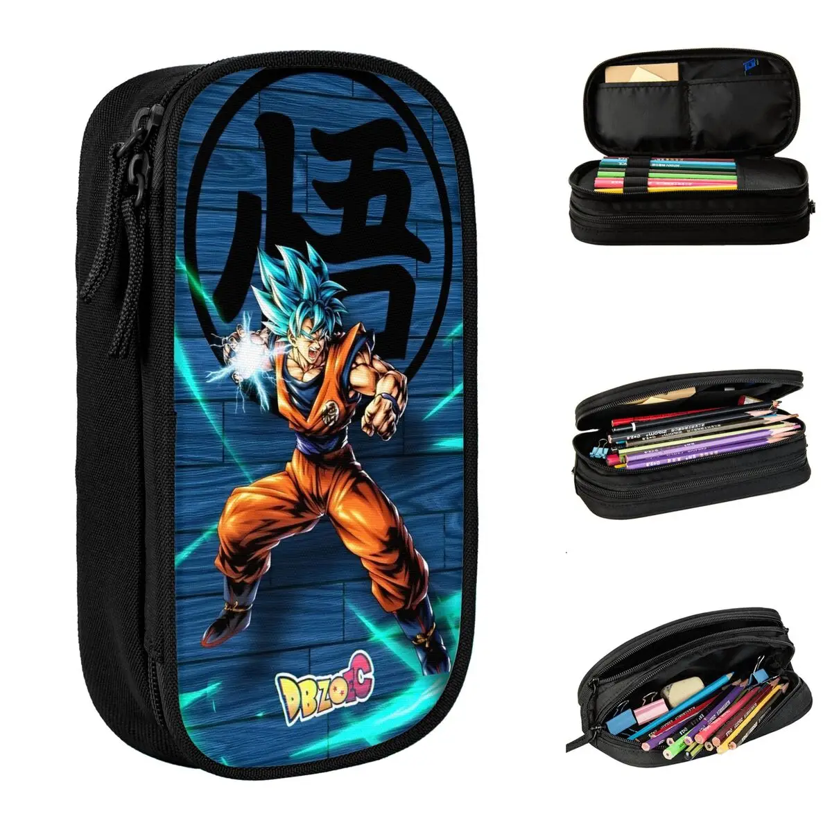 

Dragon Ball DragonBall Anime Pencil Cases Cute Pen Holder Bags Student Large Storage Students School Cosmetic Pencilcases