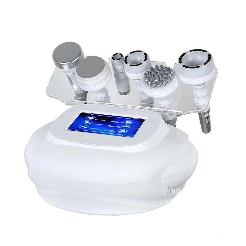 Portable 5D 80k 6 in 1 ultrasonic cavitation slimming machine Vacuum cavitation body sculpting wrinkle removing slimming machine