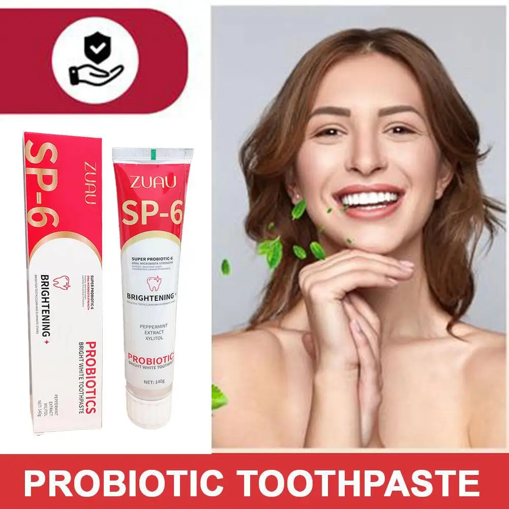 Creme dental probiótico profundo para cuidados respiratórios, gestão oral, produtos odontológicos, triplo D2i5, 140g, Sp-6