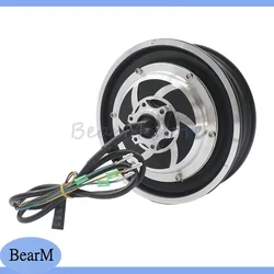 6.5inch 36V 48V Brushless High Speed Motor hub For Little Electric scooter 10x2.50-6.5 Wheel