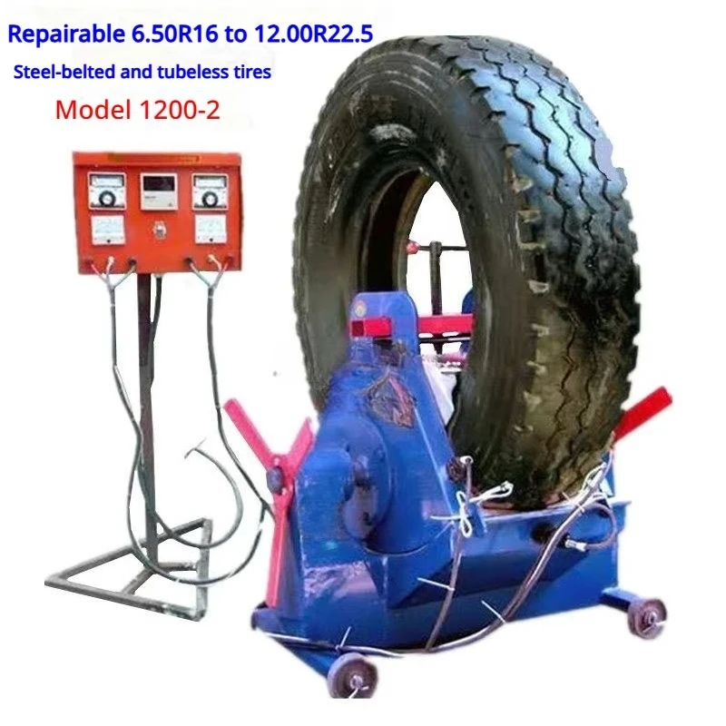 Cost Effective Tire Vulcanizing Machine 1200-II Double Groove Tire Repair Machine