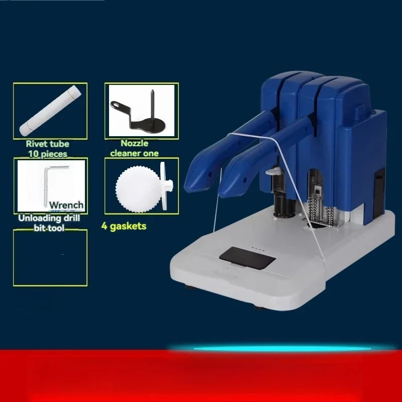 2025 30 Voucher Binding Machine Automatic Hot Melt Office Electric Adhesive Machine Without Line Label Tube Binding Machine