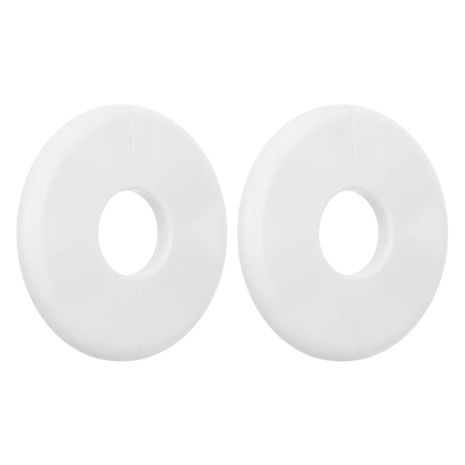 

2 Pcs Wall Hole Cover Heating Pipe Flange Decorate Trim Plates Hose Bib