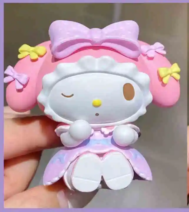 Oryginalne pudełko Sanrio Mymelody Secret Forest Tea Party Seria Anime Figurka Caja Ciega Mystery Box Guess Bag Decor Girl Toy Gi