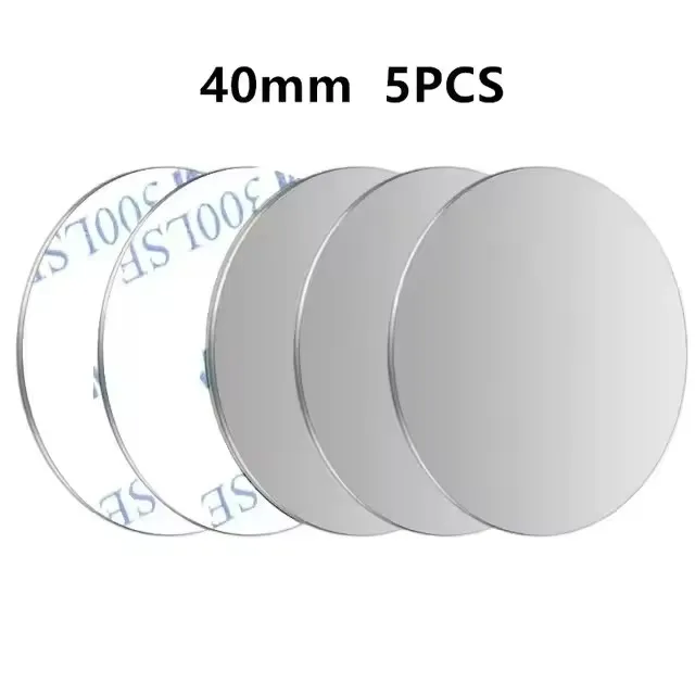 5/10 STKS Magnetische Metalen Plaat Schijf Auto Telefoon Houder Stickers Magnetische Patch Sticker voor Tablet Mobiele Telefoon Auto Stand Mount