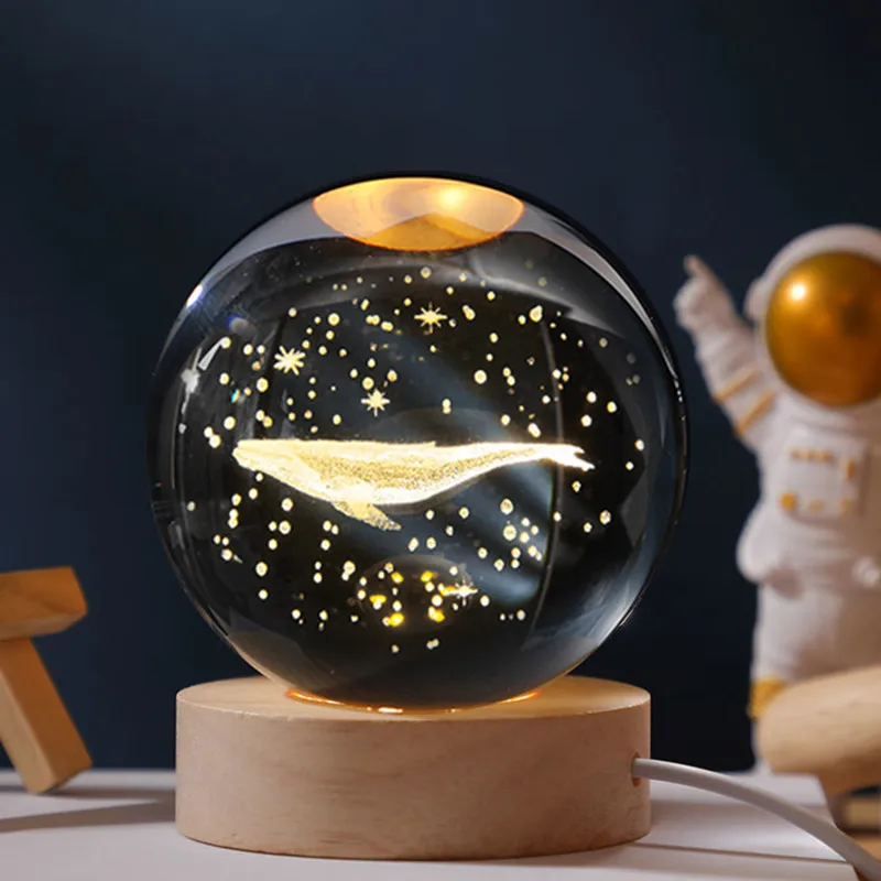 3D Star Moon Lights Night Lamps Home Decor Creative Gift USB LED Night Light