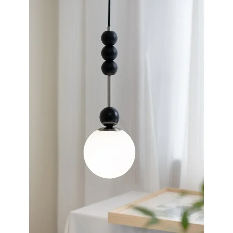 Retro lampka nocna w stylu francuskim Vintage przedpokój oprawa oświetleniowa do kuchni Bauhaus Art Home Decor urządzenie wiszące światło