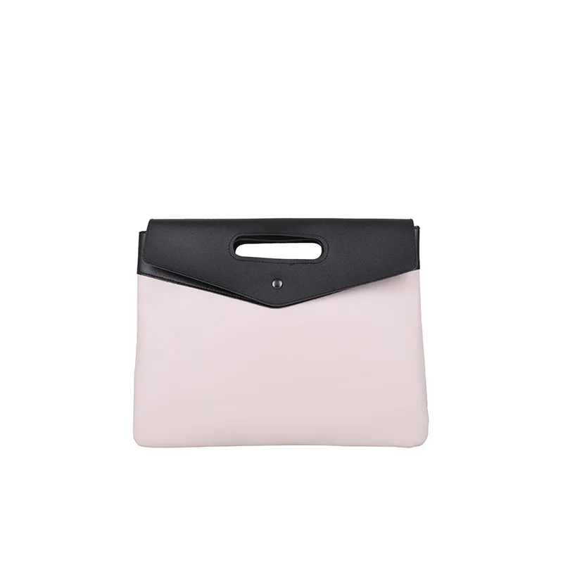 Large Capacity Clutch Bag Women\'s Evening Bags 2023 Summer New Fashion Contrast Color Handbag Korean Lady Envelope Totes