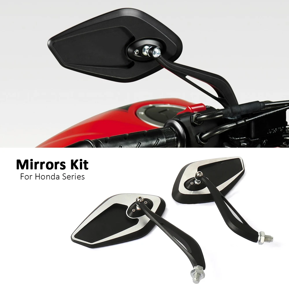 

Motorcycle Side Mirror For Honda NC700X NC750X NC700S CB1000R CMX500 CMX1100 REBEL CB500F Universal Rear View Mirrors Reflector