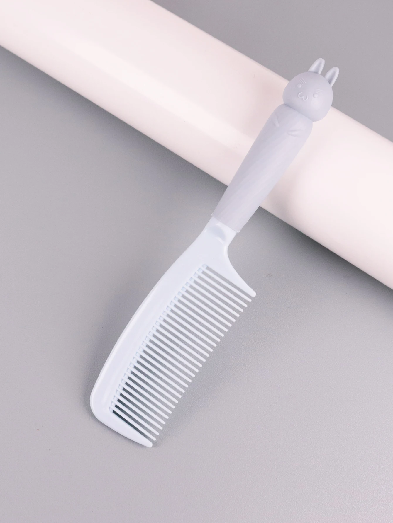 Cartoon animal silicone handle cute comb,soft comb,anti-static, suitable for thick curly hair Special for real hair wigs