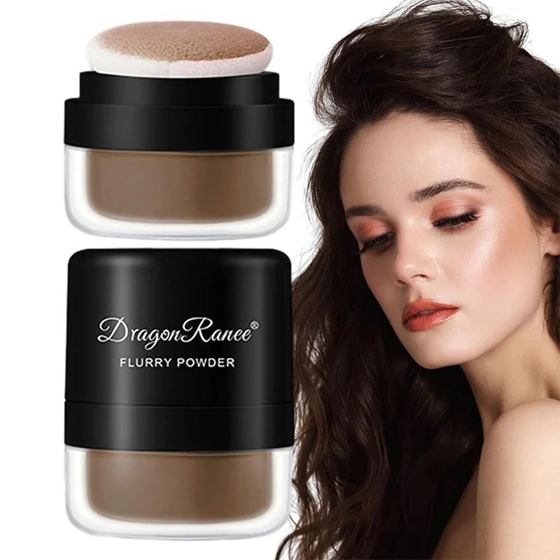 3 ألوان مسحوق الشعر رقيق مسحوق شامبو خالي من الماء رقيق يحافظ على التحكم في الزيت الطازج ومسحوق الشعر الجاف رقيق يدوم طويلاً