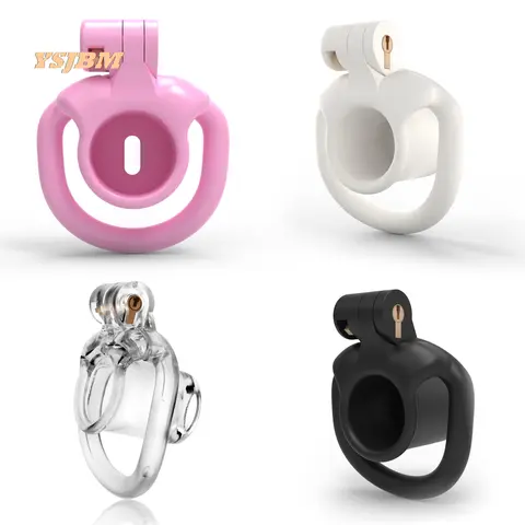 Munchkin gorge profonde pénétration inversée maître cadenas mâle Cage de chasteté pour les pros de chasteté, tube de pénis micro cage à coq