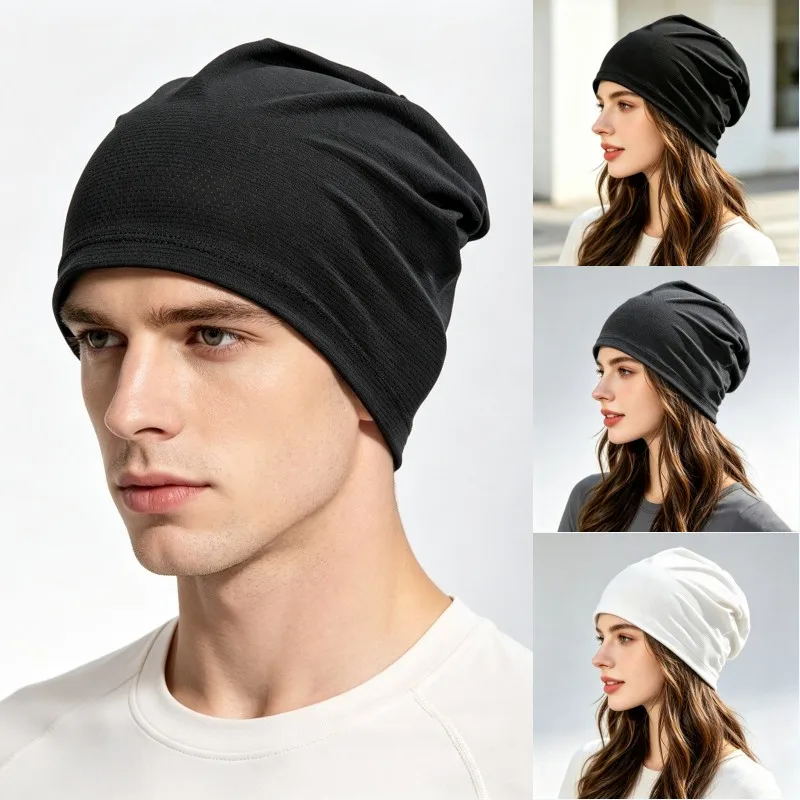 Cycling MTB Under Helmet Liner Headscarf Absorb Sweat Hat Breathable Quick Dry Beanie Cap Summer Sports Running Hiking Headwrap