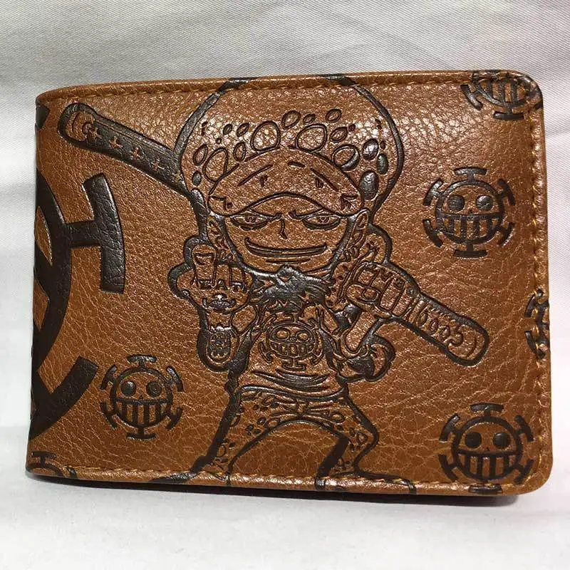 ワンピース アニメグッズ ルフィ スカル柄 メンズ財布 漫画風財布 PUレザー カード収納 誕生日プレゼント 和風