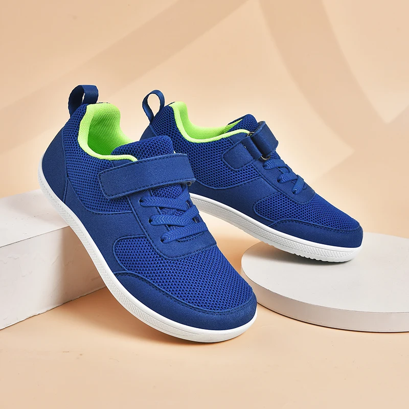Little Big Kid Wide Barefoot Shoes Boys Girls Minimalist Sneakers Lightweight Non Slip Narutal Children Walking Shoes Skate Flat