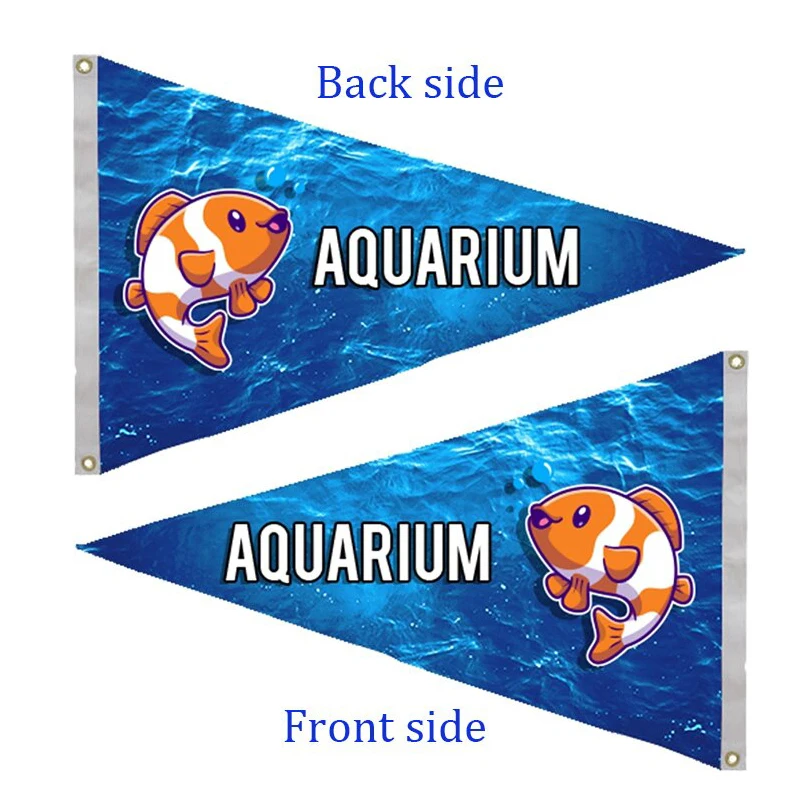 RonningStar Custom Boat Flag 110gsm 30x45cm 3 Layers Double Sided Flags Double-stiched Edges