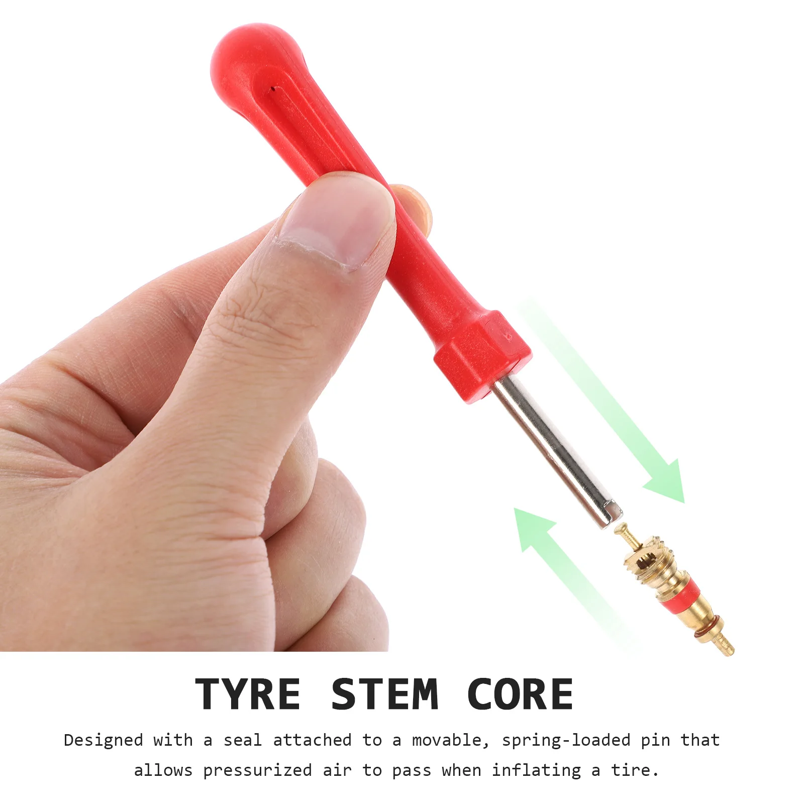 

1PC Tire Core Remover Repair Kit Plastic Stainless Steel High Pressure 300 PSI Tool for Car Truck Motorcycle ATV Tyre