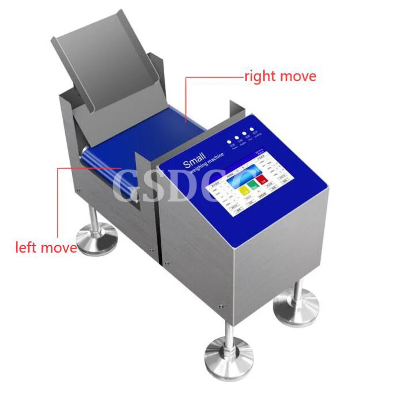 Mini Intelligent Static State Small Belt Moving Weight Checker for Max 500g Auto Weight Checking