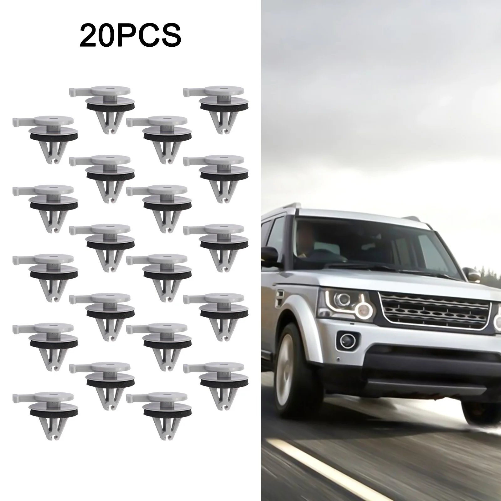 20PCS FOR LAND ROVER CLIPS A PILLAR for RANGE ROVER SPORT 10-13 for lr4 SET LR053837 Automotive Goods Car Styling Fixing Clips