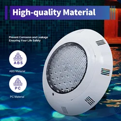 12V 45W RGB LED Swimming Pool Light 7 Color Changing Underwater Lamp IP68 Waterproof Atmosphere Lamp With Remote Control
