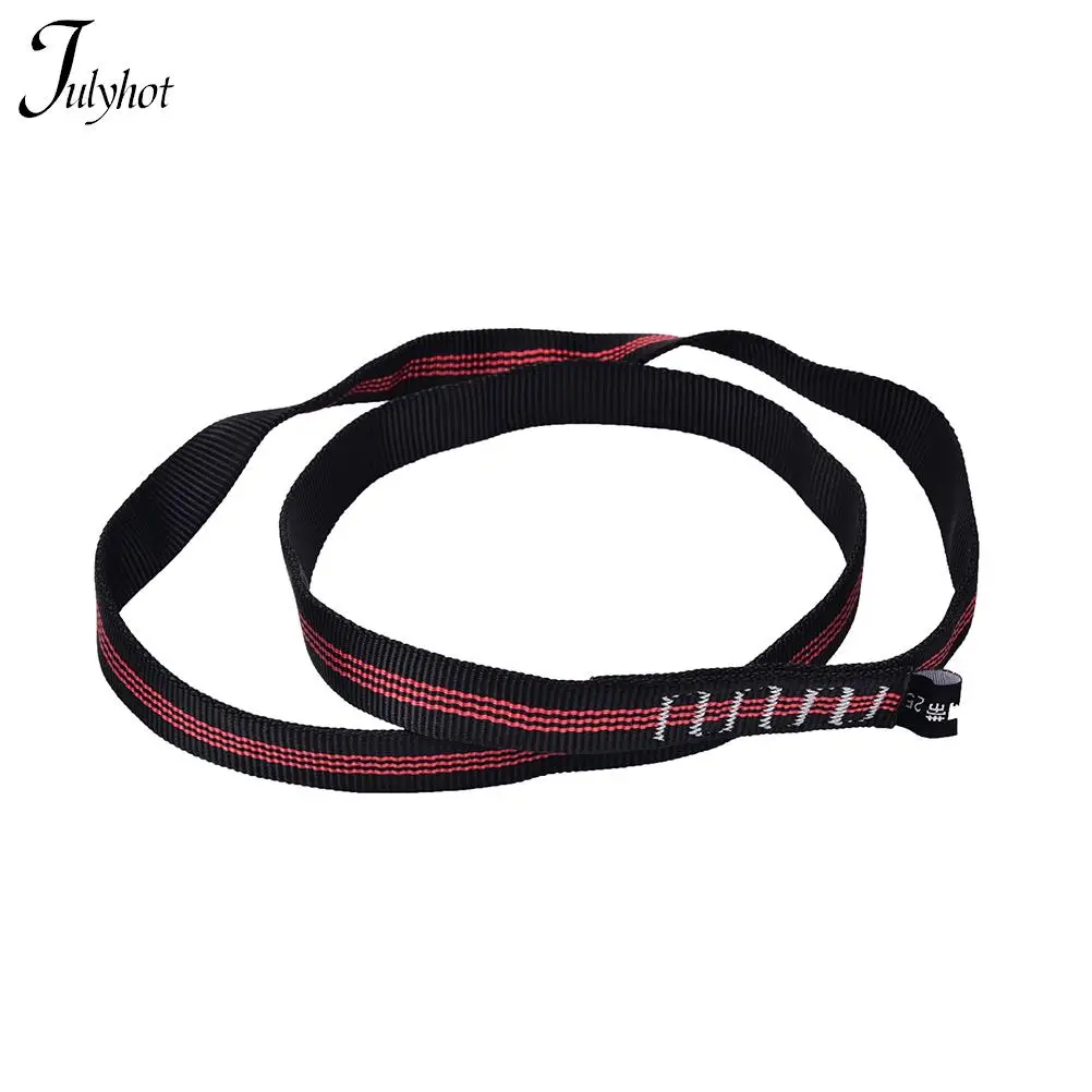 Professional Climbing Equipment 60cm Nylon Belt High Strength Wearable Belts Climbing Sling Outdoor Rock Protective Supplies