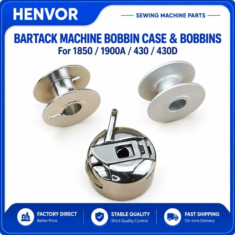 HENVOR BC-LK(J3) Bobbin Case for 1850 1900A 430D Bartack Sewing Machines
