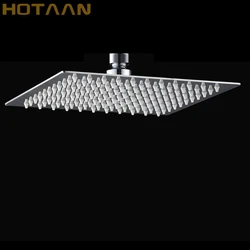 . 12 inch 30x30cm square stainless steel ultra-thin shower head  rainfall shower head  Chuveiro YT-5115-12