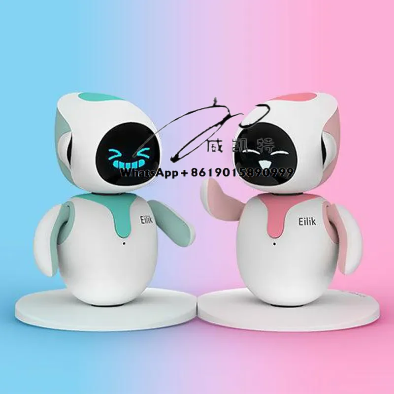 Eilik Smart Robot Simpatici animali domestici con emozioni abbondanti Compagno interattivo unico per bambini Robot Pet