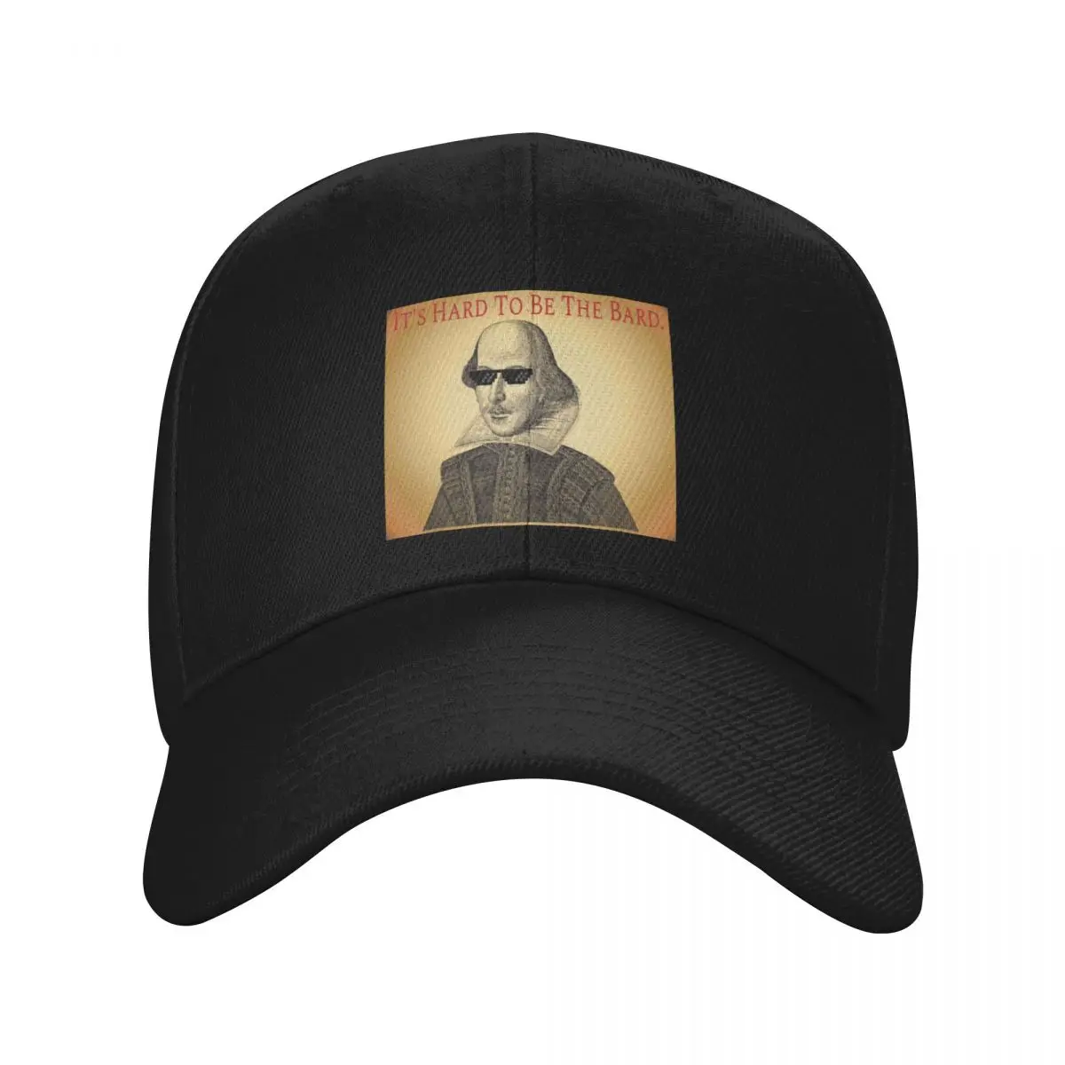 Hard To Be The Bard - Something Rotten Shakespeare Baseball Cap cute derby hat Anime Hat Men Hats Women's