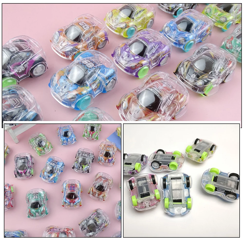 25 Pcs Engineering Vehicle Power Control Car Baby Kids Toys Plastic Miniature Pull Back