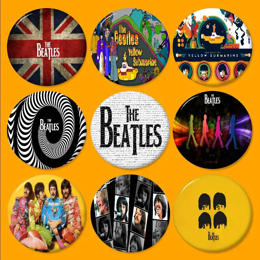 Band T-The-B-Beatles New  Brooches Soft Button Pin Funny Silly Gnarpy on A Skateboard Meme Badge Gamer Collection Gifts
