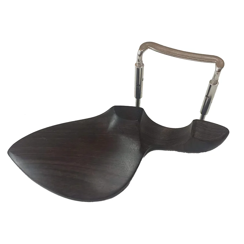 Violin chin rest accessories chin rest pads chin rest chin drag ebony chin drag screw Solid wood not stained, one-piece molding