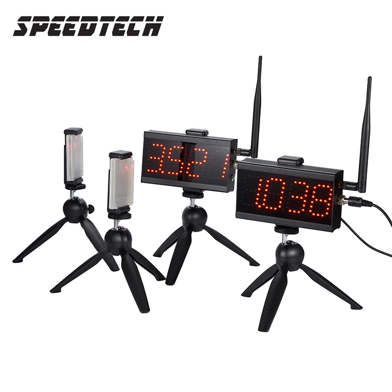 CS-003 Single Training/Double Race Version Skating Track and Field Running Infrared Induction Timing Wireless Track Timer