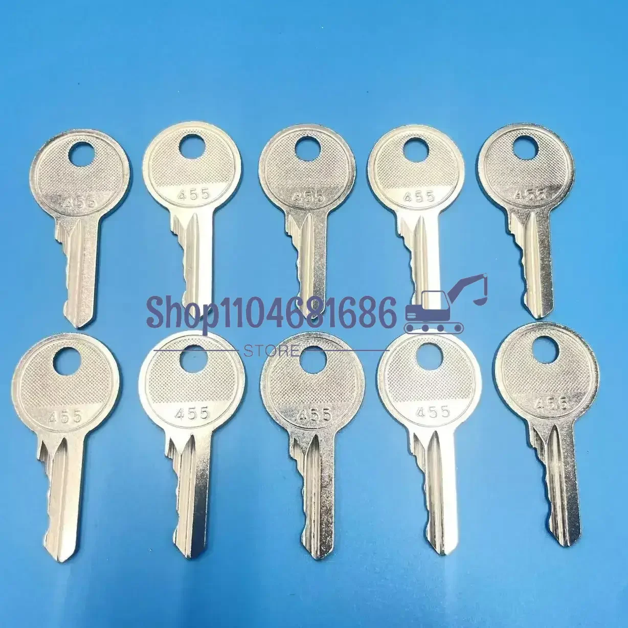 

2/5/10pcs 455 Ignition Switch Key 104466 Skyjack Man-Lifts Ronis and Genie JLG Lift Forklift Models 21982 Starter Key