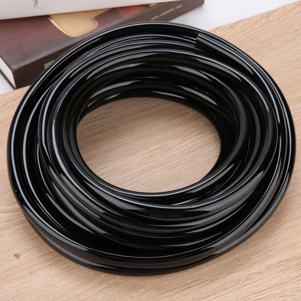 

Durable 8/11mm Water Irrigation Hose PVC Black Irrigation Hose Flexible 100ft Yard Water Hose Outdoor Watering Equipment