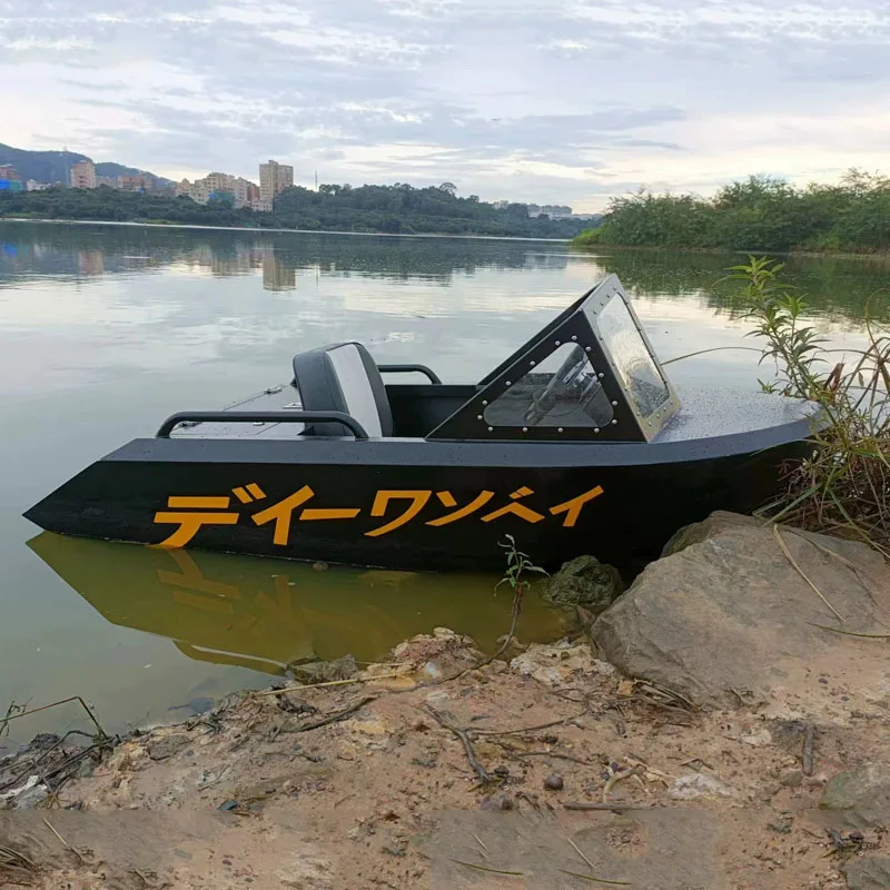 Jet Kart Boat Professional Speedboat for Manned Water Electric Small Potato Ship Aluminum Alloy Boat Racing Ship Finished Boat