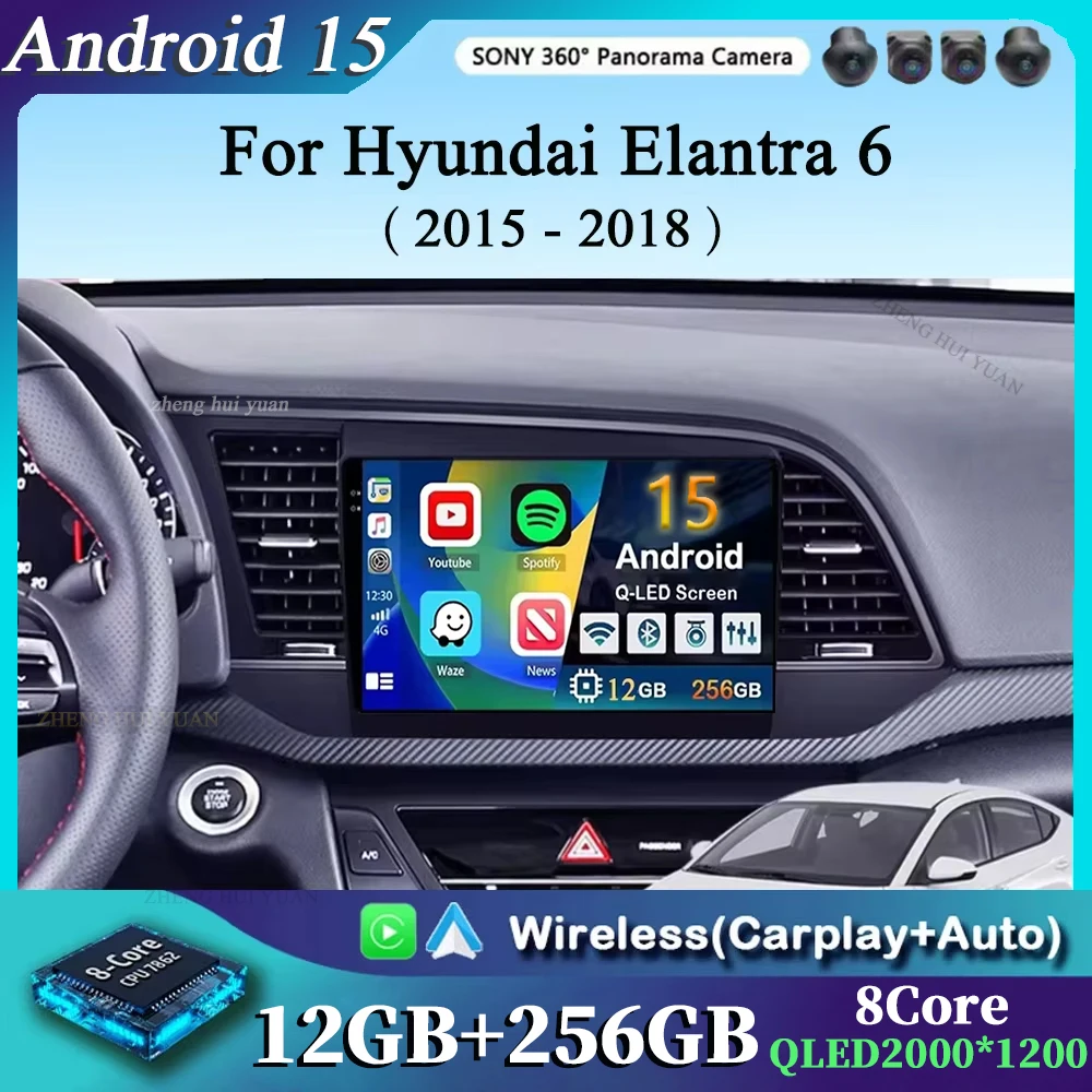 Android 15 Car Radi…