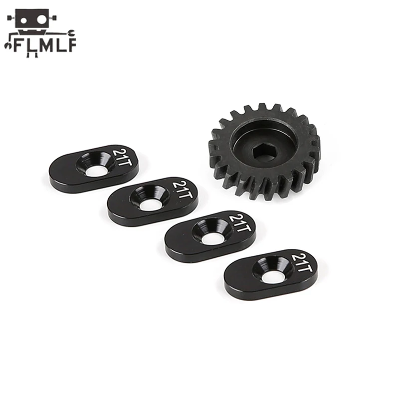 Rc Car Metal Medium-difference High-speed Helical Small Gear 21T Set Fit 1/5 Losi 5ive-t Rofun Rovan LT KingMotor X2 Truck Parts