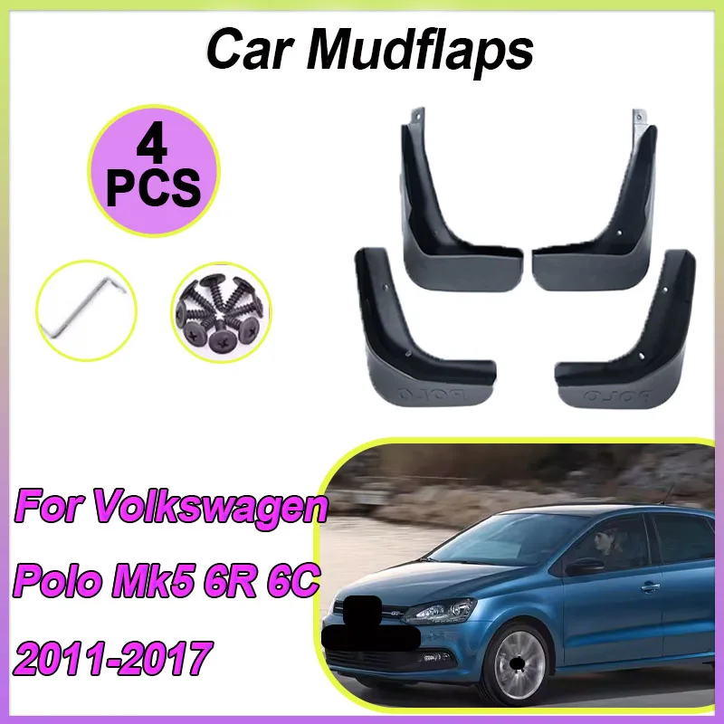 

Для Volkswagen VW Polo 6R 6C 2011 ~ 2017 2014 2015 2016 автомобильные брызговики крыло брызговики автозапчасти аксессуары