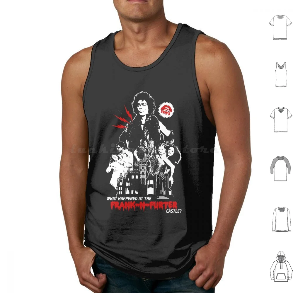 Frank N Furter Castle Tank Tops Print Cotton The Horror Picture Show Horror Horror Picture Show Dont Dream It Be It Dont