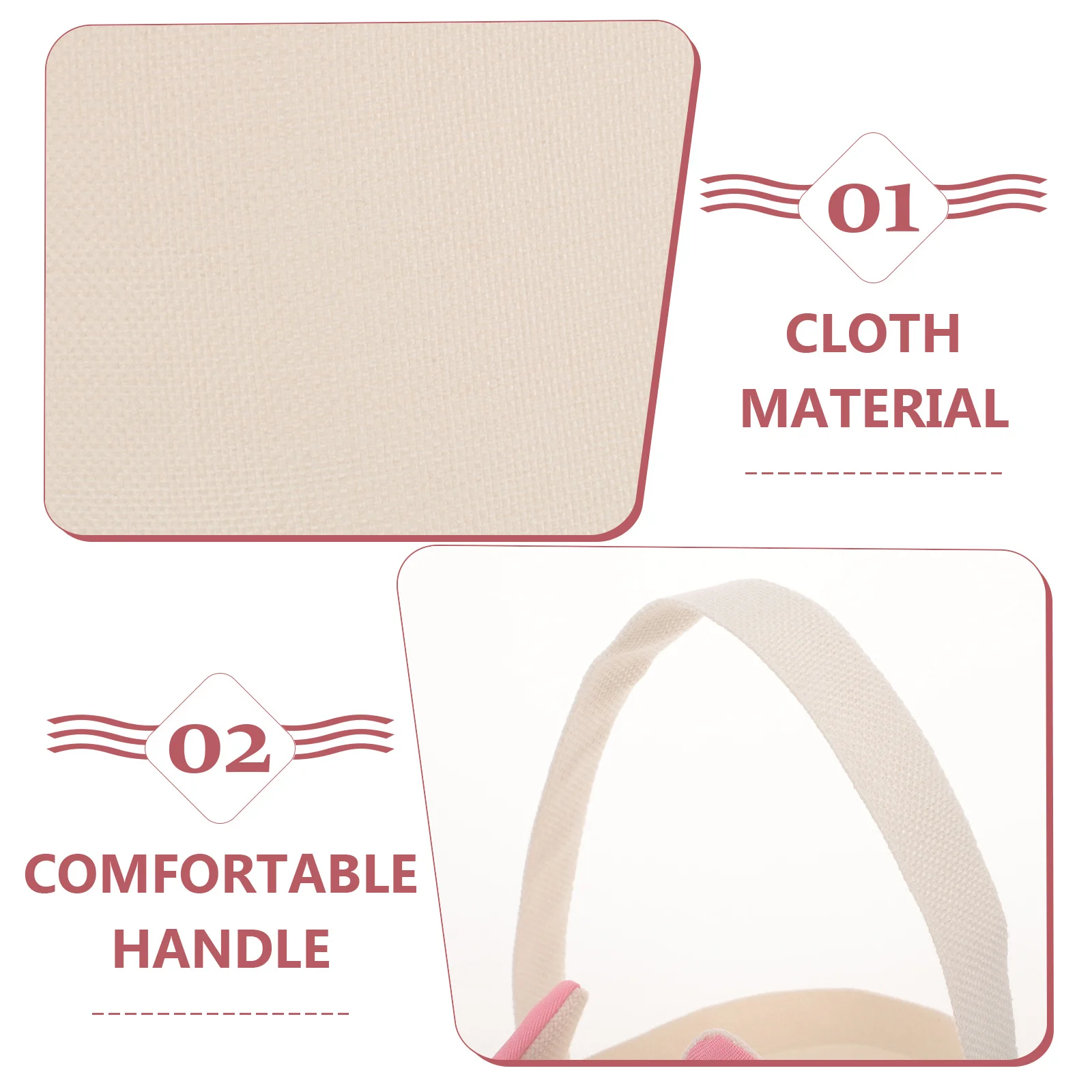 أكياس قماش أذن أرنب للهدايا، ديكورات حفلات المهرجانات، أكياس تخزين العناصر الصغيرة، أكياس تغليف الهدايا